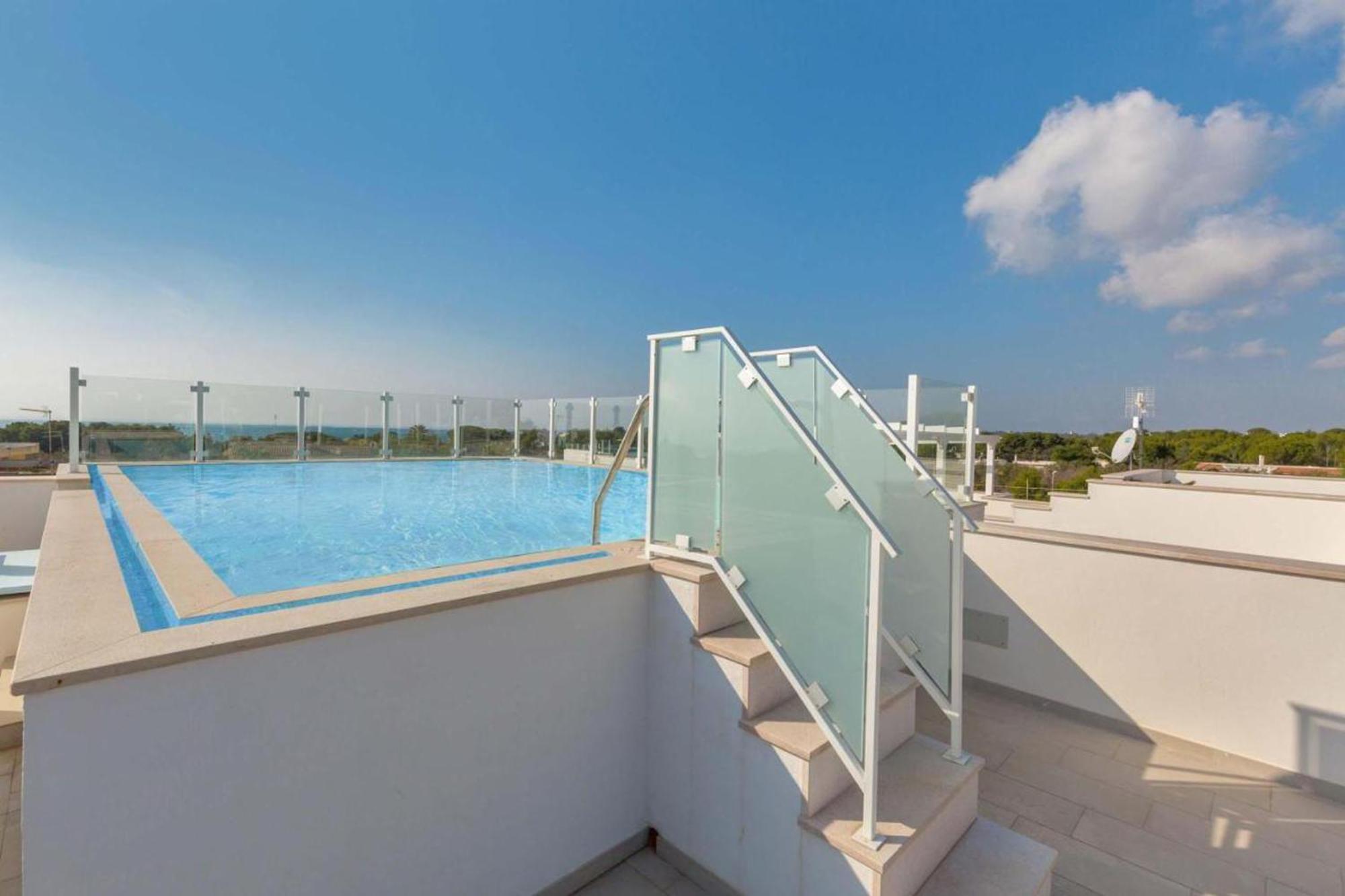 Piscina Panoramica Vista Mare - Wifi - Ac Int 9 Apartment Санта Мария ал Баньо Екстериор снимка